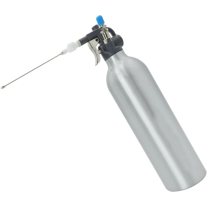 Aluminum pressure sprayer with precision lance | adjustable spray pattern &amp; metal trigger | heavy-duty spray can for cleaning, oil, and detailing