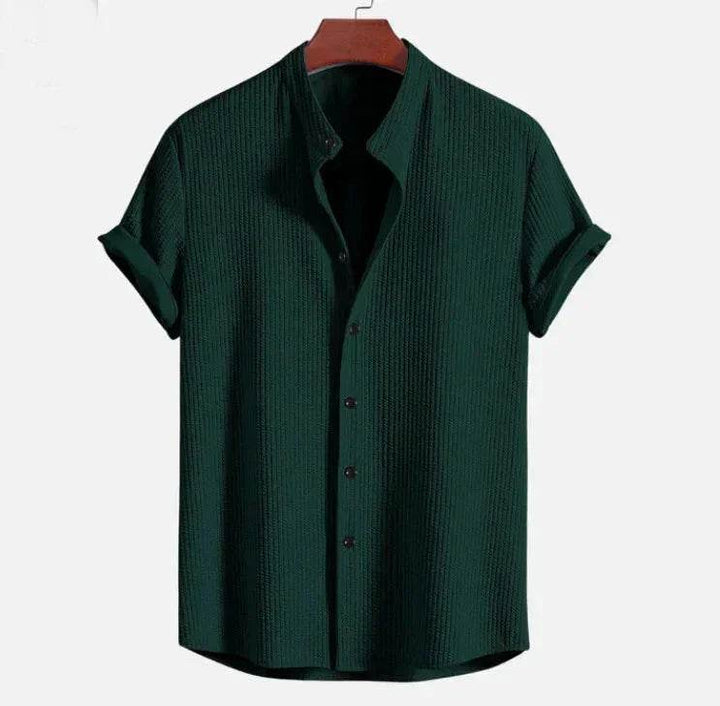 Herren Sommerhemd | Kurzarm Freizeitshirt mit lockerem Schnitt und leichtem Tragekomfort für Urlaub und Alltag