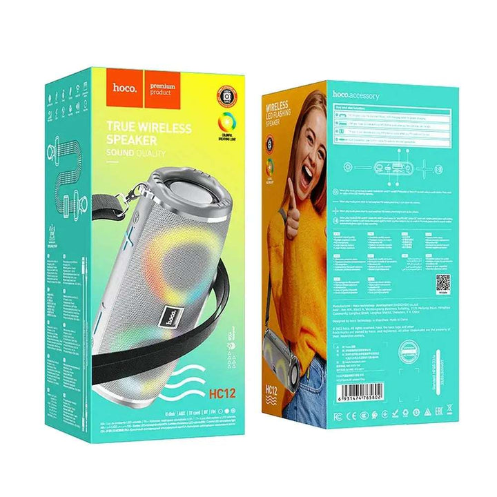 Bluetooth Lautsprecher | Kabelloser kompakter Speaker mit bis zu 6 Std. Akkulaufzeit und Mikrofon