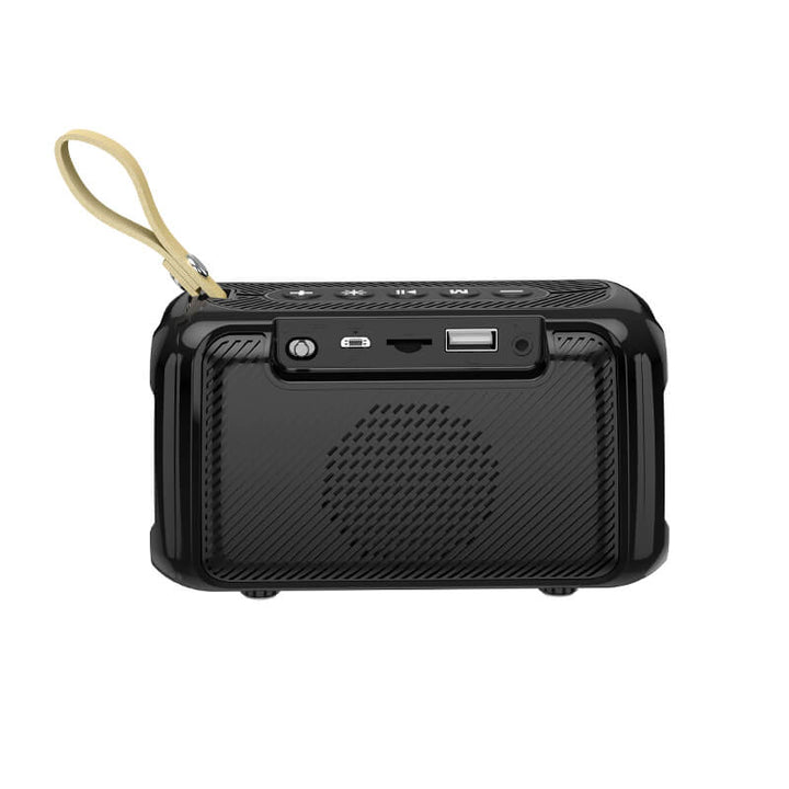 Bluetooth Lautsprecher | Tragbarer 10W Speaker mit IPX6, RGB-Licht und bis zu 8 Std. Akkulaufzeit
