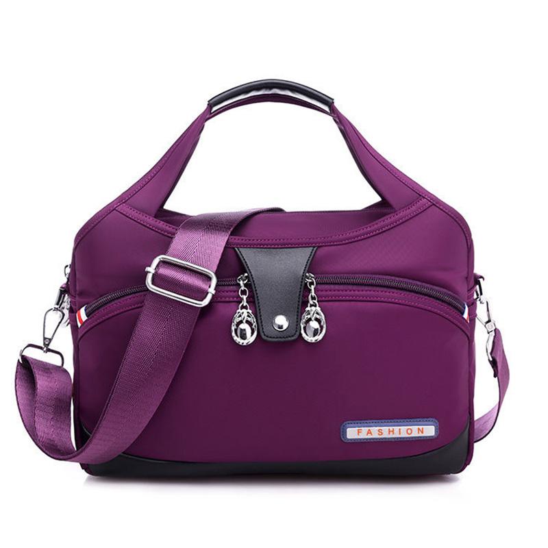 Damen Umhängetasche | Diebstahlsichere wasserabweisende Tasche mit mehreren Fächern