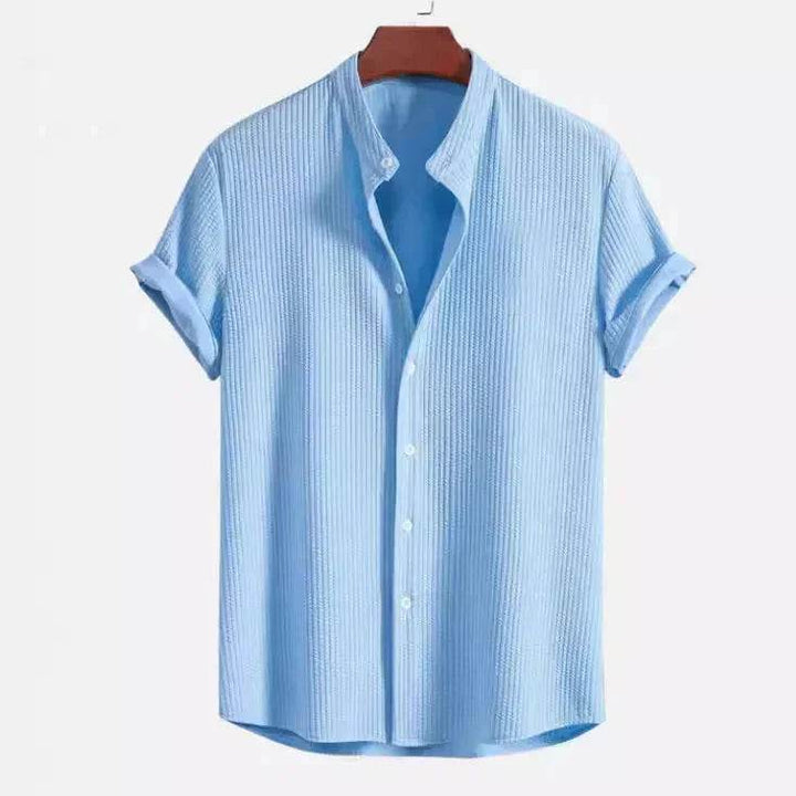 Herren Sommerhemd | Kurzarm Freizeitshirt mit lockerem Schnitt und leichtem Tragekomfort für Urlaub und Alltag