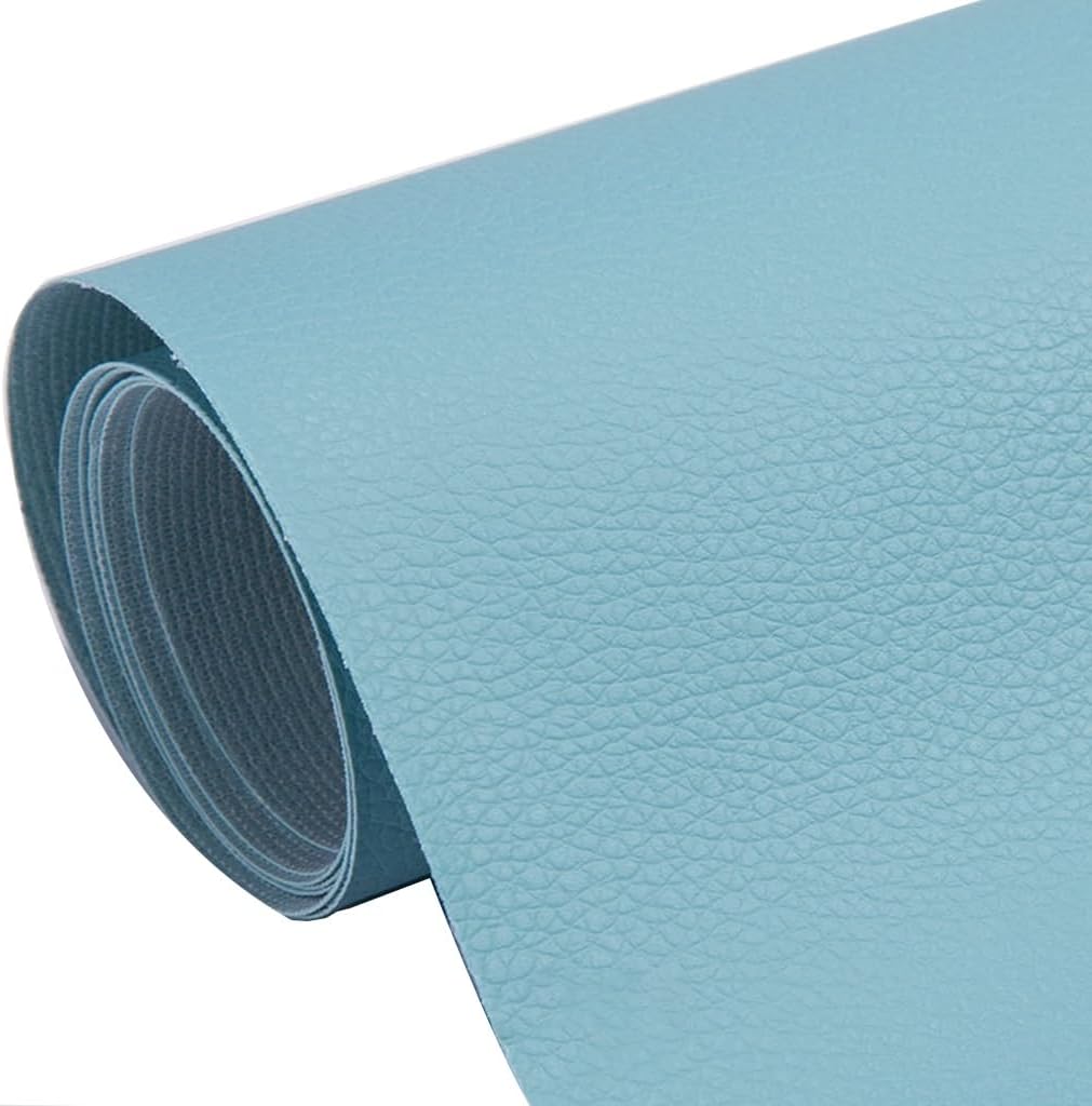 Selbstklebende Leder-Reparaturrolle 50 × 138 cm | Zuschneidbare Lederflicken für Sofa, Autositz &amp; Taschen | Starke Haftung ohne Nähen