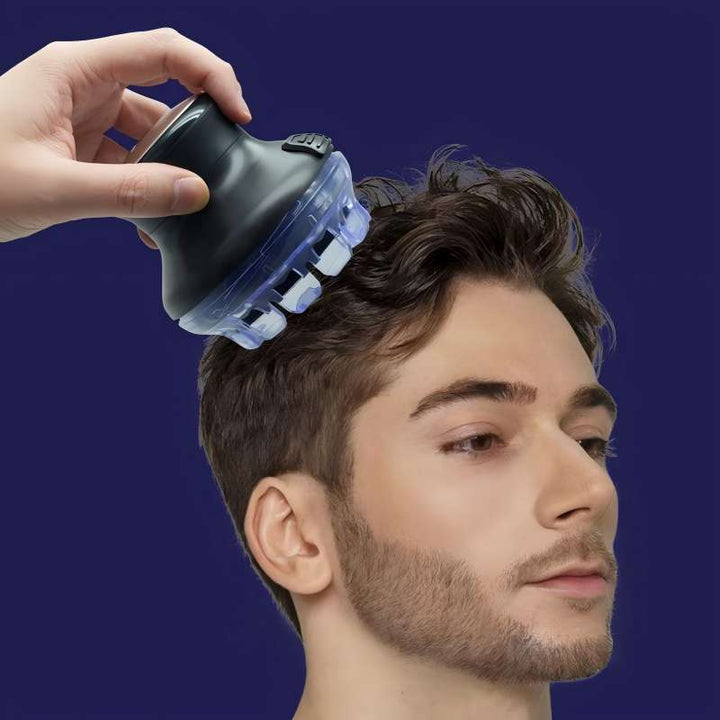 Automatic hair clipper with 360° rotary head | 3 length settings, stainless steel blades | LED display, USB-C in 2 hours