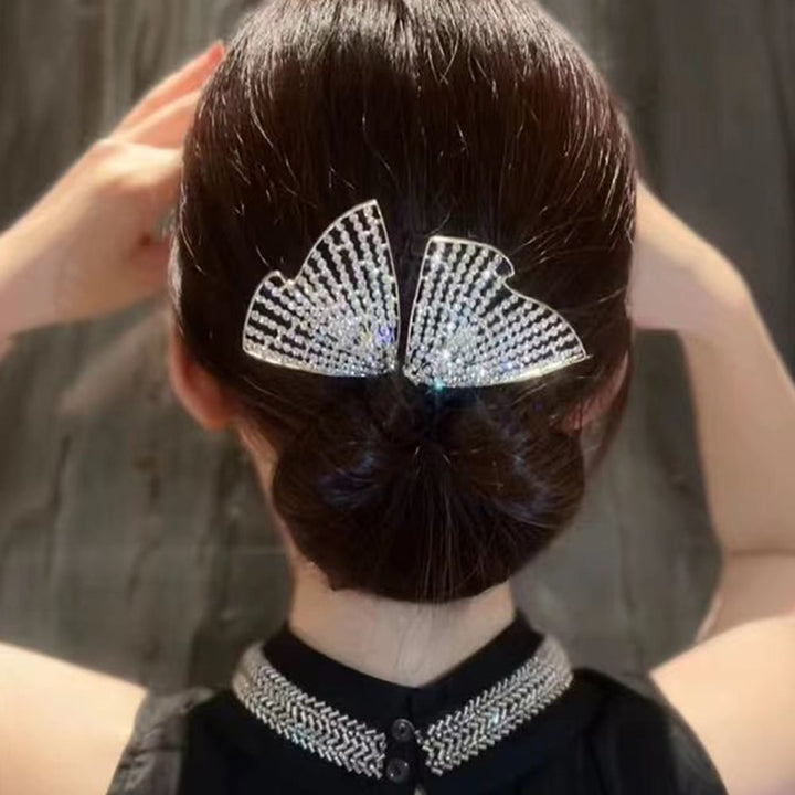 Haarstyling Dutt-Maker aus Stoff | Schneller Dutt &amp; Half-Up Look ohne Haarnadeln | Für dünnes &amp; dickes Haar | Komfortabler Halt