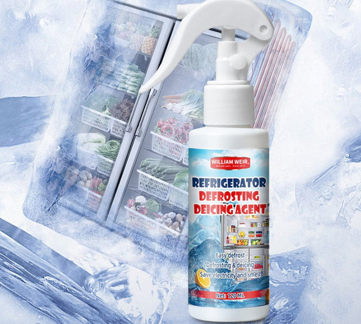 Abtau-Spray 118 ml gegen Eis &amp; Frost | Schnelles Enteisen für Kühlschrank, Gefrierschrank &amp; Autoscheiben | Bis -30 °C