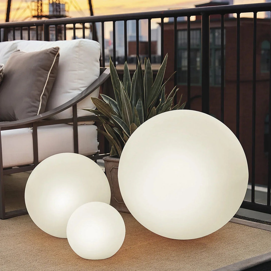 GlowHaven - LED-puutarhapallovalo