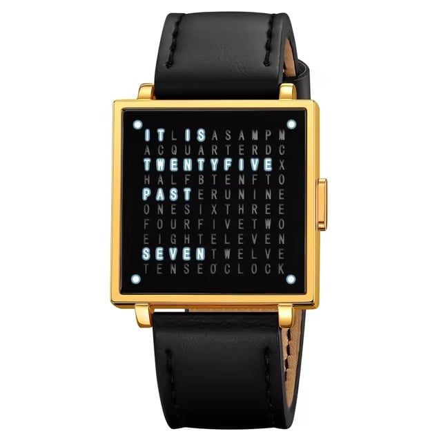 LexoTime – Unisex Text Watch
