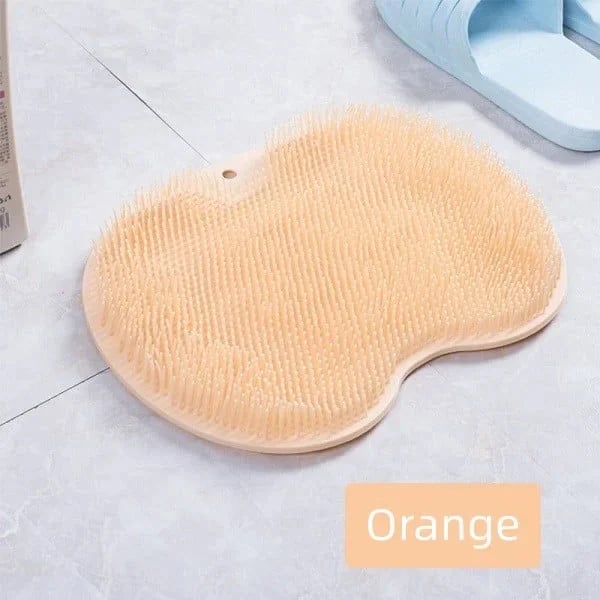 AquaScrub – Tappetino doccia 2-in-1 e spazzola massaggiante