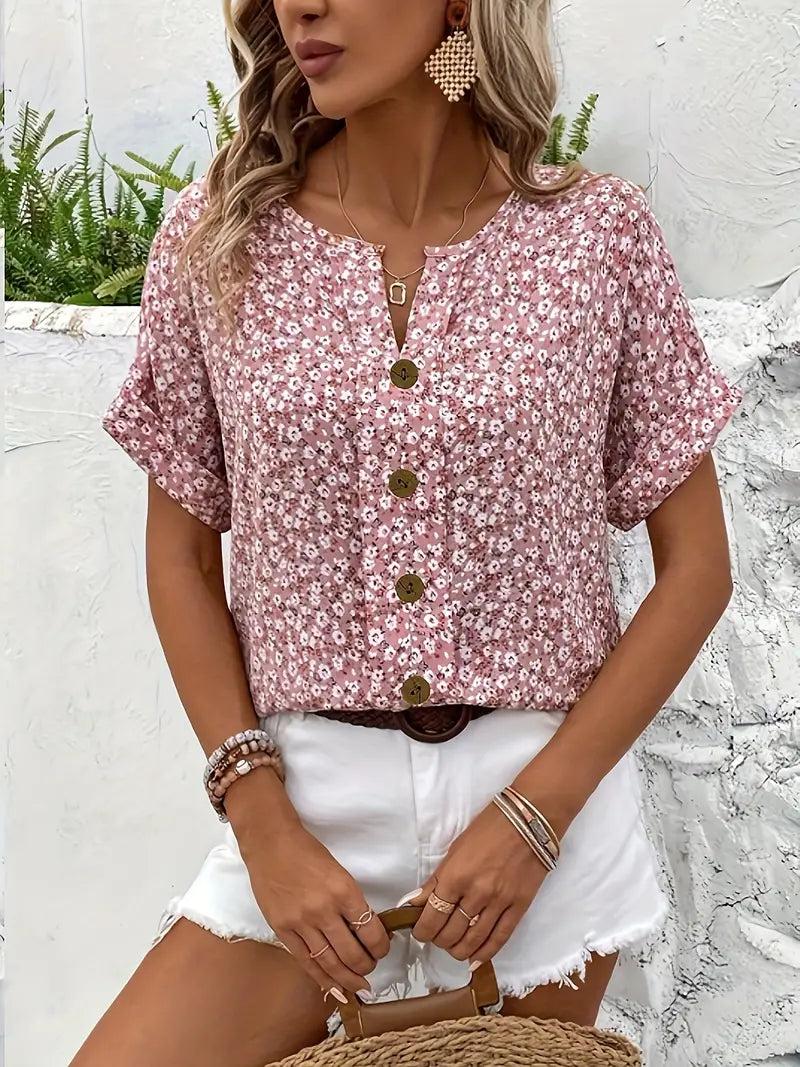 Lina – Top estivo corto con tocco femminile
