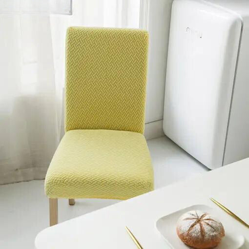Stretchy Chair Covers Universal Fit | Elastic fabric for wrinkle-free fit | Machine washable &amp; quick-drying | Stain protection