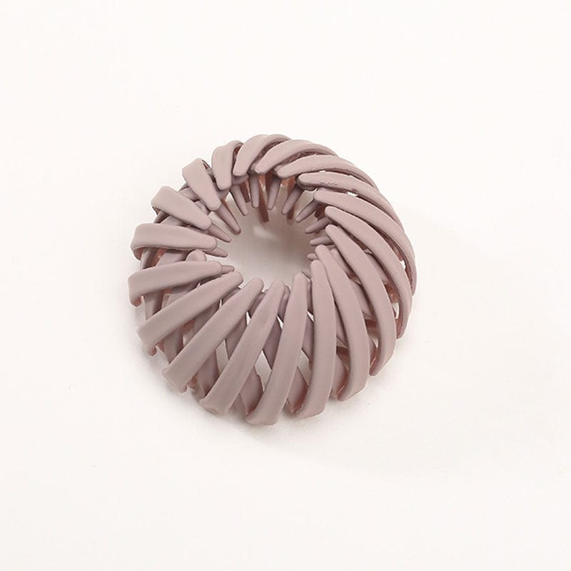 Clip per capelli da donna per chignon veloce e mezza raccolta | Soft-touch senza dolore al cuoio capelluto | Tenuta forte per capelli fini/spessi | 10×2,5 cm