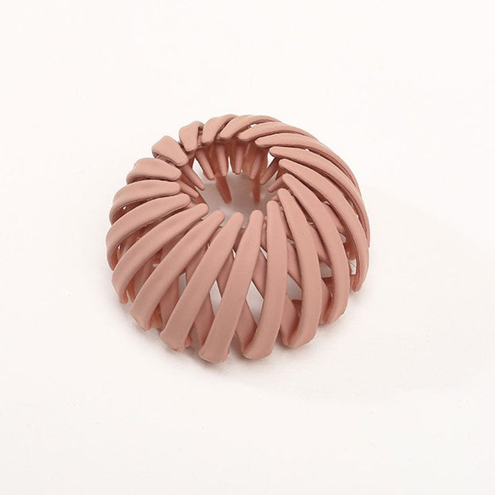 Clip per capelli da donna per chignon veloce e mezza raccolta | Soft-touch senza dolore al cuoio capelluto | Tenuta forte per capelli fini/spessi | 10×2,5 cm