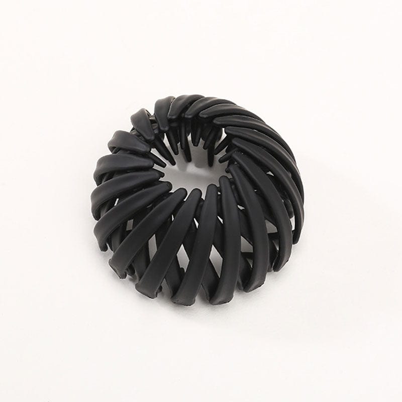 Clip per capelli da donna per chignon veloce e mezza raccolta | Soft-touch senza dolore al cuoio capelluto | Tenuta forte per capelli fini/spessi | 10×2,5 cm