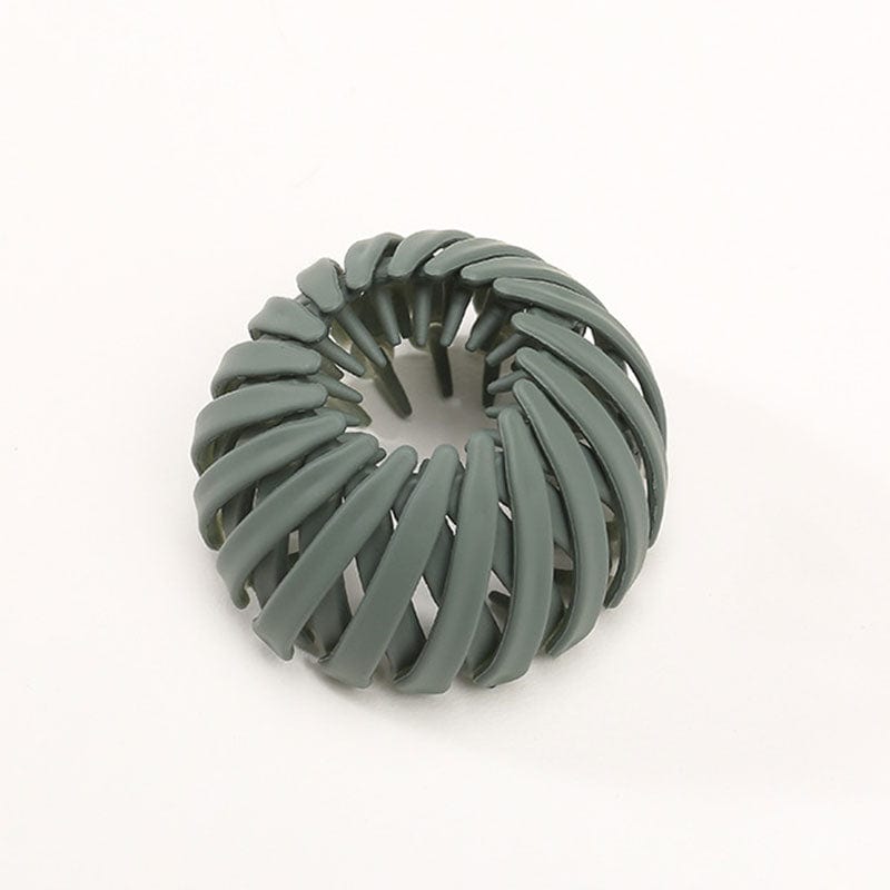 Clip per capelli da donna per chignon veloce e mezza raccolta | Soft-touch senza dolore al cuoio capelluto | Tenuta forte per capelli fini/spessi | 10×2,5 cm