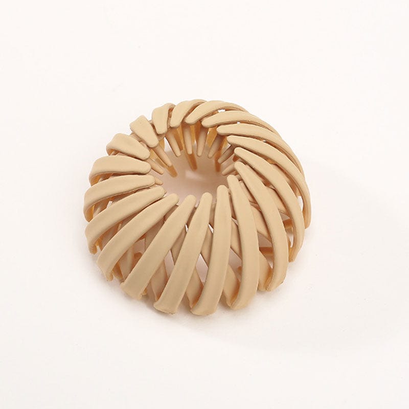 Clip per capelli da donna per chignon veloce e mezza raccolta | Soft-touch senza dolore al cuoio capelluto | Tenuta forte per capelli fini/spessi | 10×2,5 cm