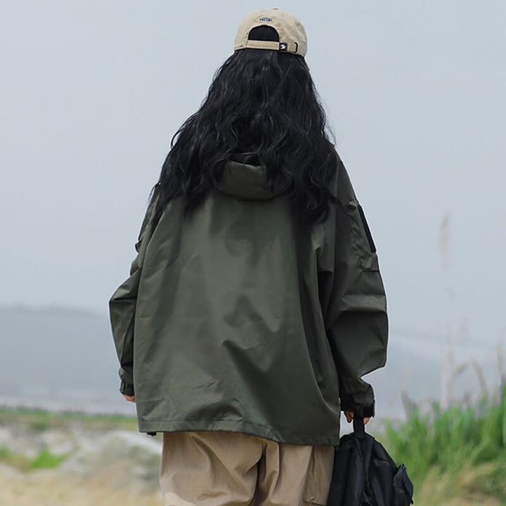 Softshelljacke | Wasserdichte Outdoor-Jacke mit Kapuze