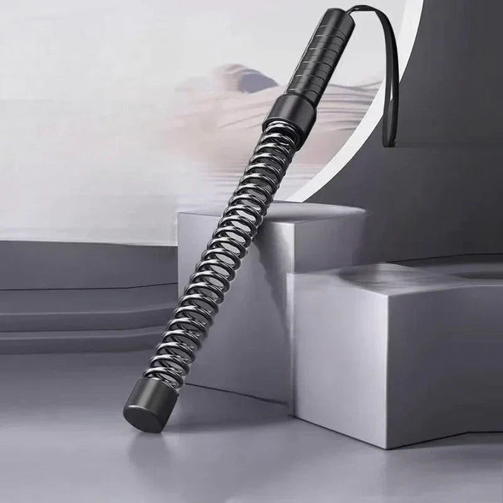 Set di corde da battaglia fitness 2x | Allenatore a spirale per braccia e core | Alternativa compatta alle corde | Per allenamento a casa