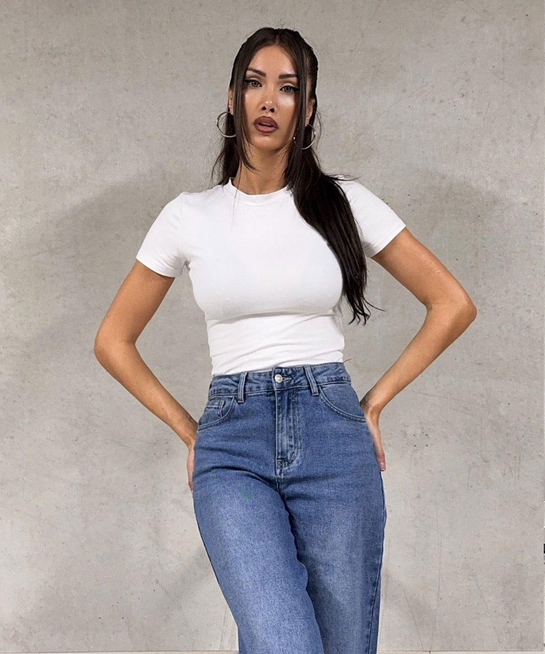 Wide Leg Jeans Damen | Extra Wide Leg Stretch Jeans