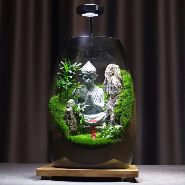 LushVista - Diorama paesaggio di muschio