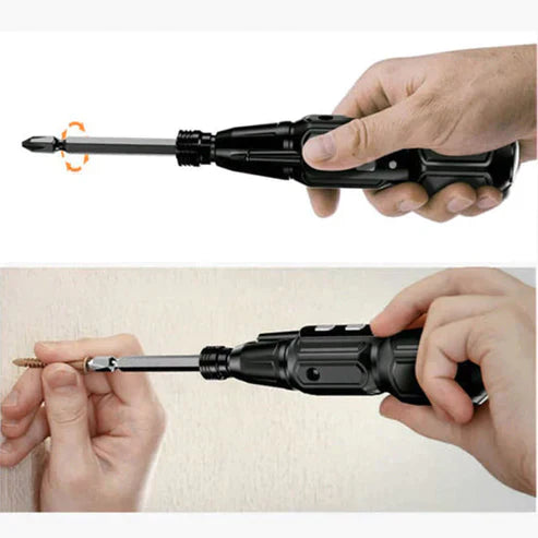 HandlePro Akkuschrauber 3,6V | 18 Nm Drehmoment | kabellos, kompakt &amp; präzise | ideal für Möbelmontage &amp; Reparaturen