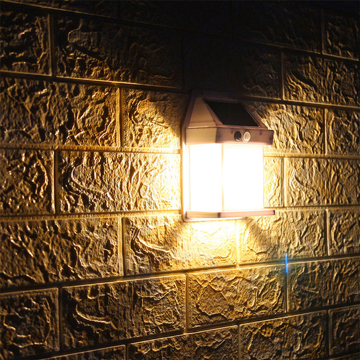 Buy 1 Get 1 Free | Solar tungsten wall light for outdoor use