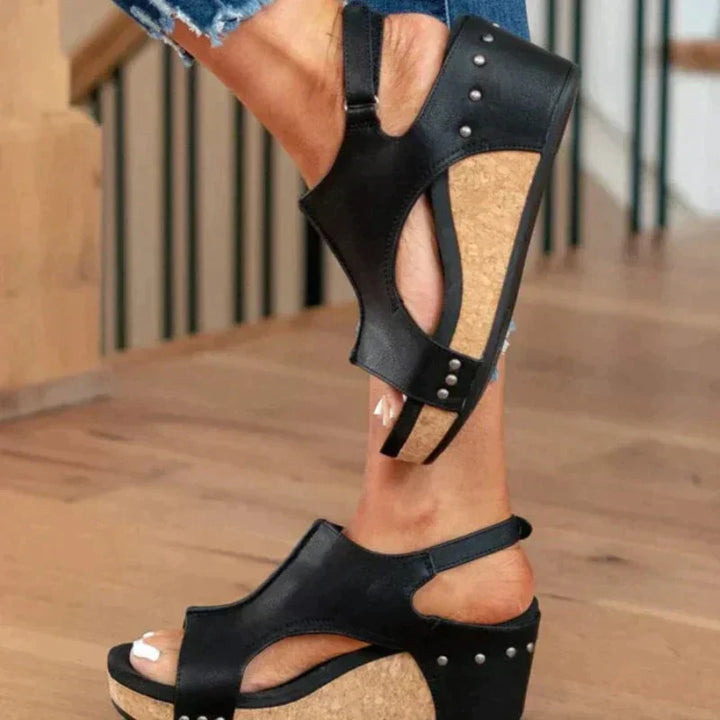 Orthopedic Leather Sandals for Extra Support