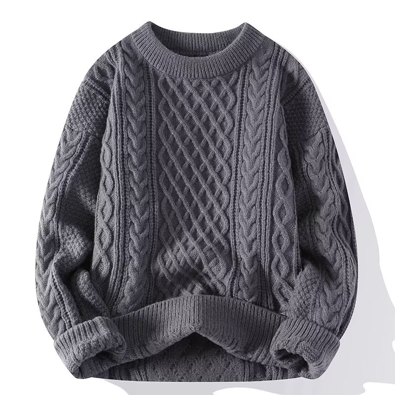 Damen Strickpullover mit weicher Strickstruktur | Warmer Pullover mit klassischem Schnitt für Alltag, Büro und Freizeit
