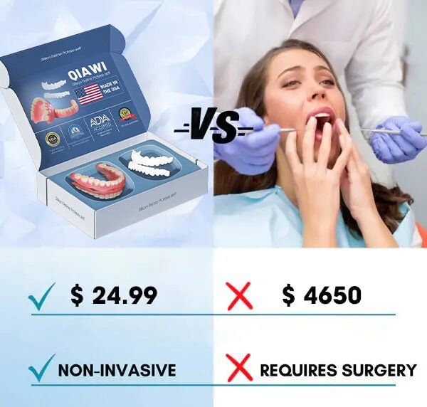 SmilePro™ – Hochwertiges, individuell angepasstes Silikon-Prothesenset