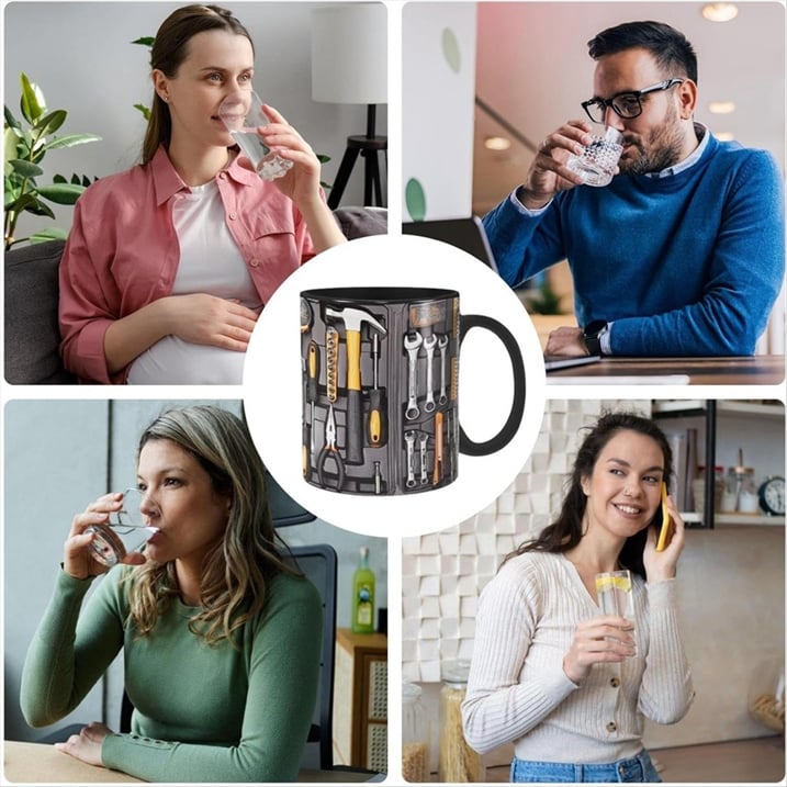 Tasse boîte à outils de mécanicien