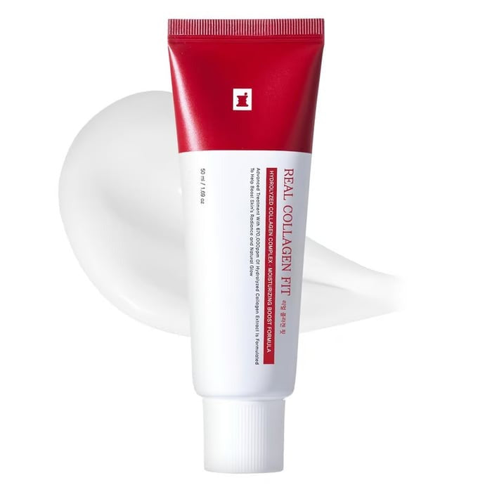 Kollagen Crememaske fürs Gesicht | Feuchtigkeit &amp; Glow-Effekt | Pflegend, glättend &amp; „Glasskin“-Finish, K-Beauty inspiriert