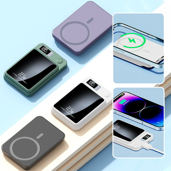 Powerbank | 20.000 mAh mit 22,5 W Schnellladen und 15 W kabellosem Qi-Laden