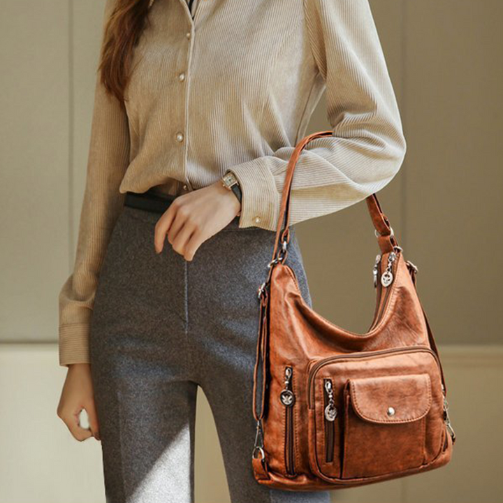 Damen Umhängetasche | Wandelbare wasserabweisende 3-in-1-Tasche mit mehreren Fächern