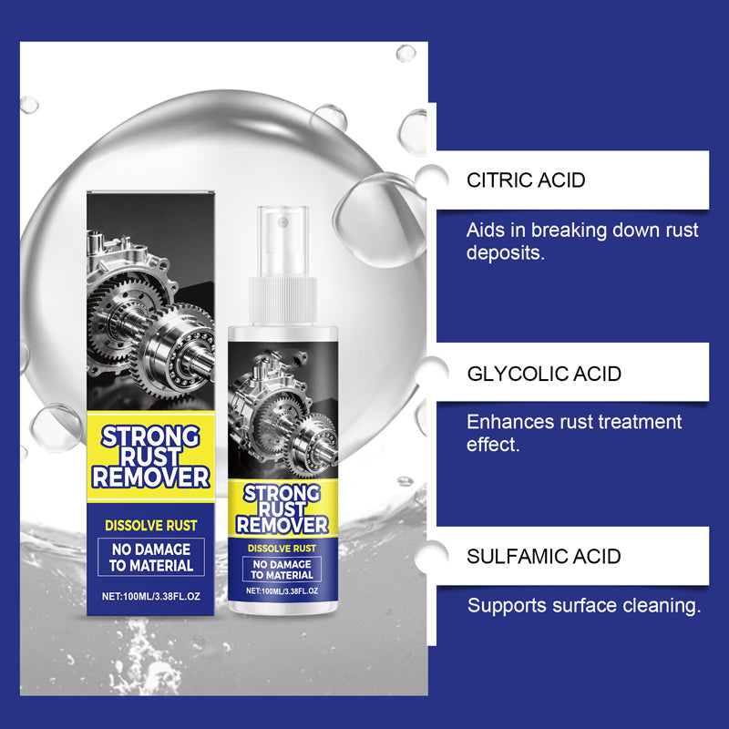 Spray antiruggine auto tutto-in-uno | Rimuove rapidamente ruggine e corrosione, lubrifica e protegge | Per bulloni, attrezzi e metallo