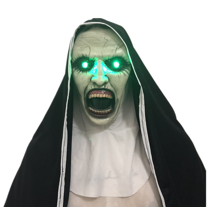 HorrorFace™ Realistinen Halloween-mask | Pehmeä lateksi | Liikkuva suu | Hengittävä ja käsintehty