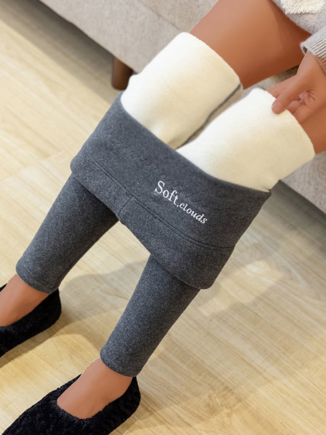 Naisten thermo-legginssit fleecevuorella | erityisen lämpimät ja joustavat | 9/10-pituus, muotoileva istuvuus | S–4XL