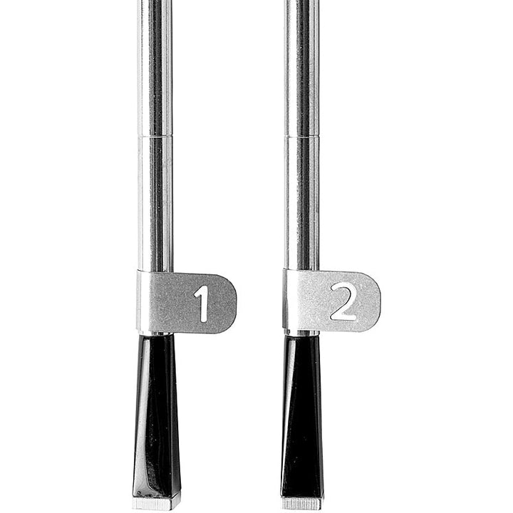 Kabelloses Fleischthermometer 2er Set | Bluetooth Grillthermometer mit App-Überwachung, 24 Stunden Akkulaufzeit und Ladestation
