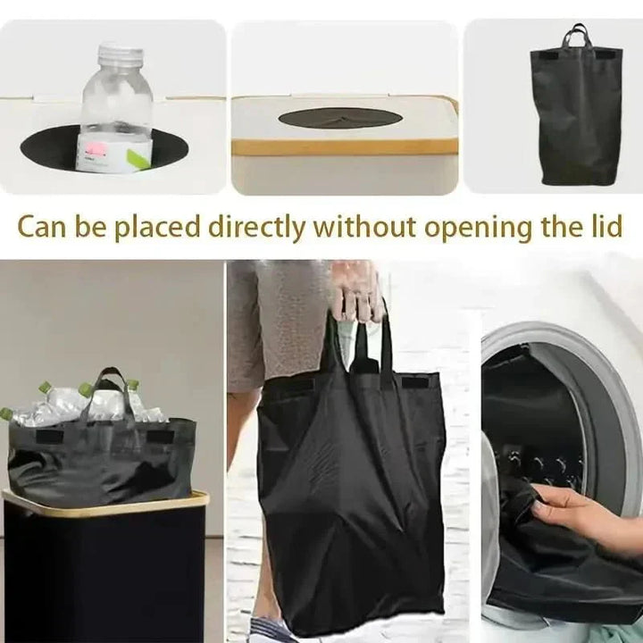 Recycling-Aufbewahrungsbehälter | Faltbarer 100-Liter-Mülltrenner für platzsparende Organisation und einfachen Transport