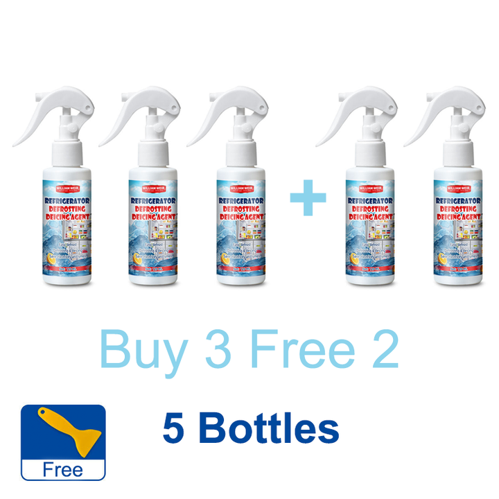 Abtau-Spray 118 ml gegen Eis &amp; Frost | Schnelles Enteisen für Kühlschrank, Gefrierschrank &amp; Autoscheiben | Bis -30 °C