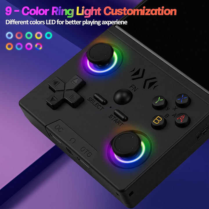 Retro Handheld Konsole | Tragbare Spielkonsole mit Farbdisplay, Speicherfunktion und zahlreichen Retrospielen für unterwegs