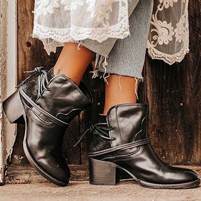 Damen Lederstiefeletten aus robustem Leder | Atmungsaktive Ankle Boots in Schwarz, Braun und Beige für Alltag und Freizeit