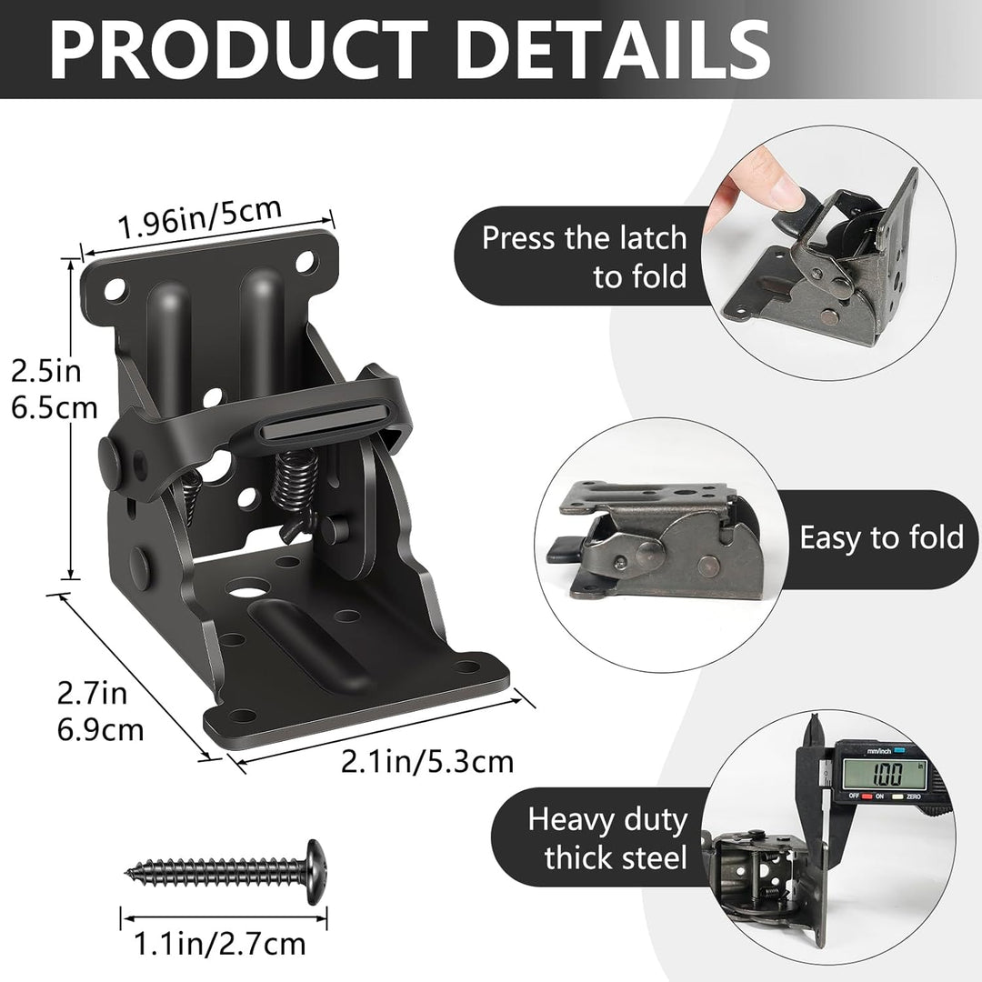 FoldLatch™ Secure folding mechanism