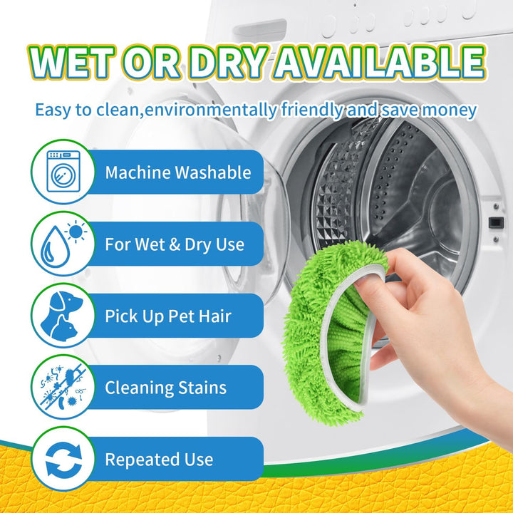 Buy 2 get 2 free | Reusable mops for Swiffer Sweeper™ - Long-lasting cleaning for all surfaces