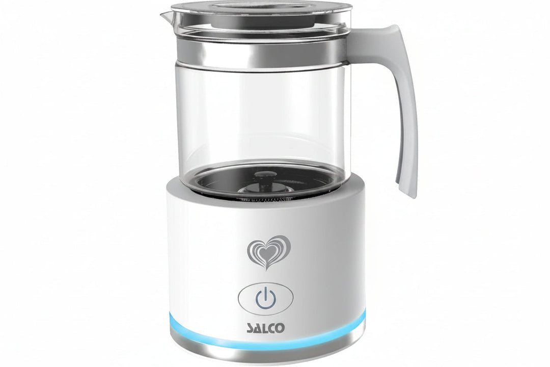 Salco Milchaufschäumer | Elektrischer Milchaufschäumer und Erhitzer für heiße und kalte Milch