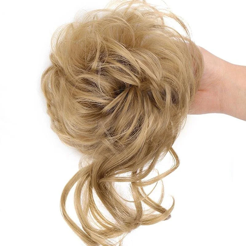 Dutt-Haarteil | Zum Anclippen für mehr Volumen, natürlicher Messy-Bun-Look und sicheren Halt