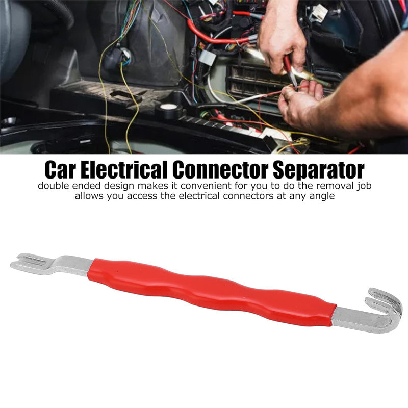 Stecker-Entriegelungswerkzeug für Auto | löst elektrische Steckverbinder ohne Kabelbruch | Kohlenstoffstahl, kompakt | 19 cm