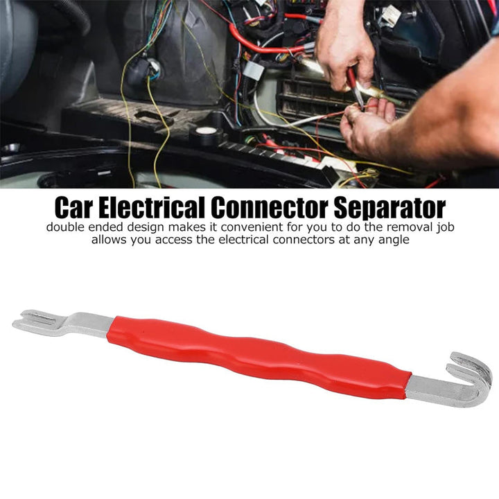 Stecker-Entriegelungswerkzeug für Auto | löst elektrische Steckverbinder ohne Kabelbruch | Kohlenstoffstahl, kompakt | 19 cm