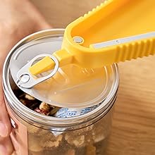 Multifunktionaler 6-in-1 Dosen- &amp; Flaschenöffner mit Anti-Rutsch-Griff | Für Gläser, Flaschen &amp; Verpackungen | 19×9 cm Küchenhelfer