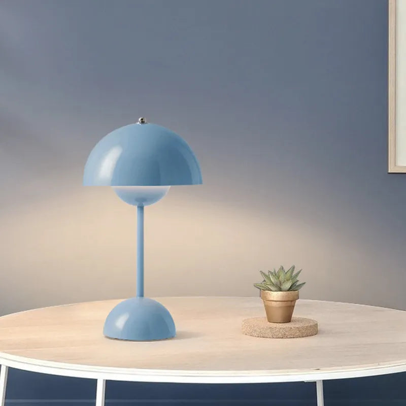 Akku-Tischlampe | USB mit 3-stufiger Dimmung, 2700K, CRI > 90 und bis zu 12 Stunden Laufzeit