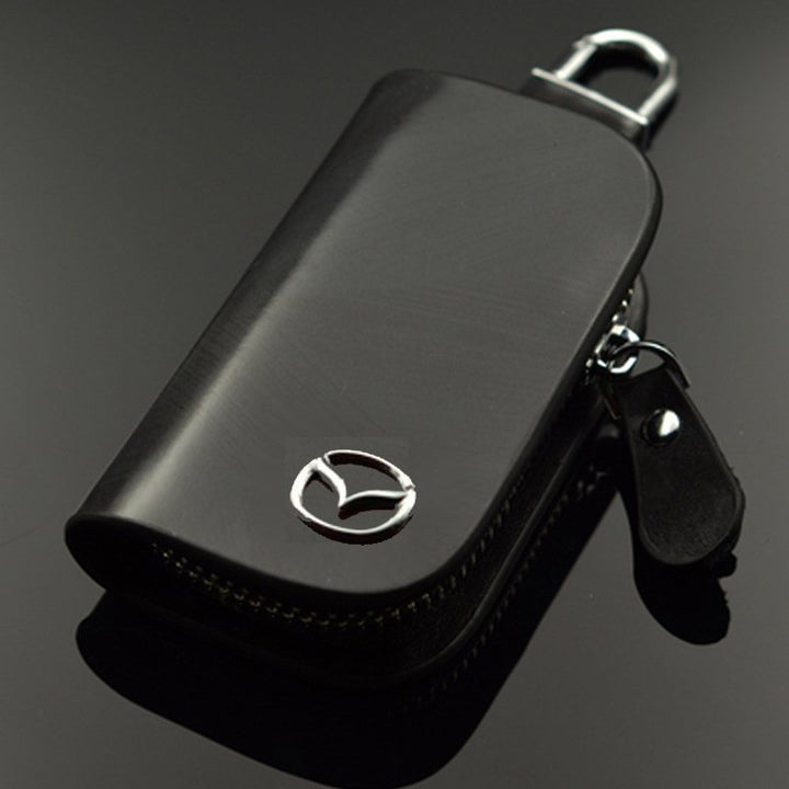 RFID-Schutztasche | Signalblocker für Autoschlüssel mit Doppelkammer gegen Keyless-Relay, 14 × 10 cm